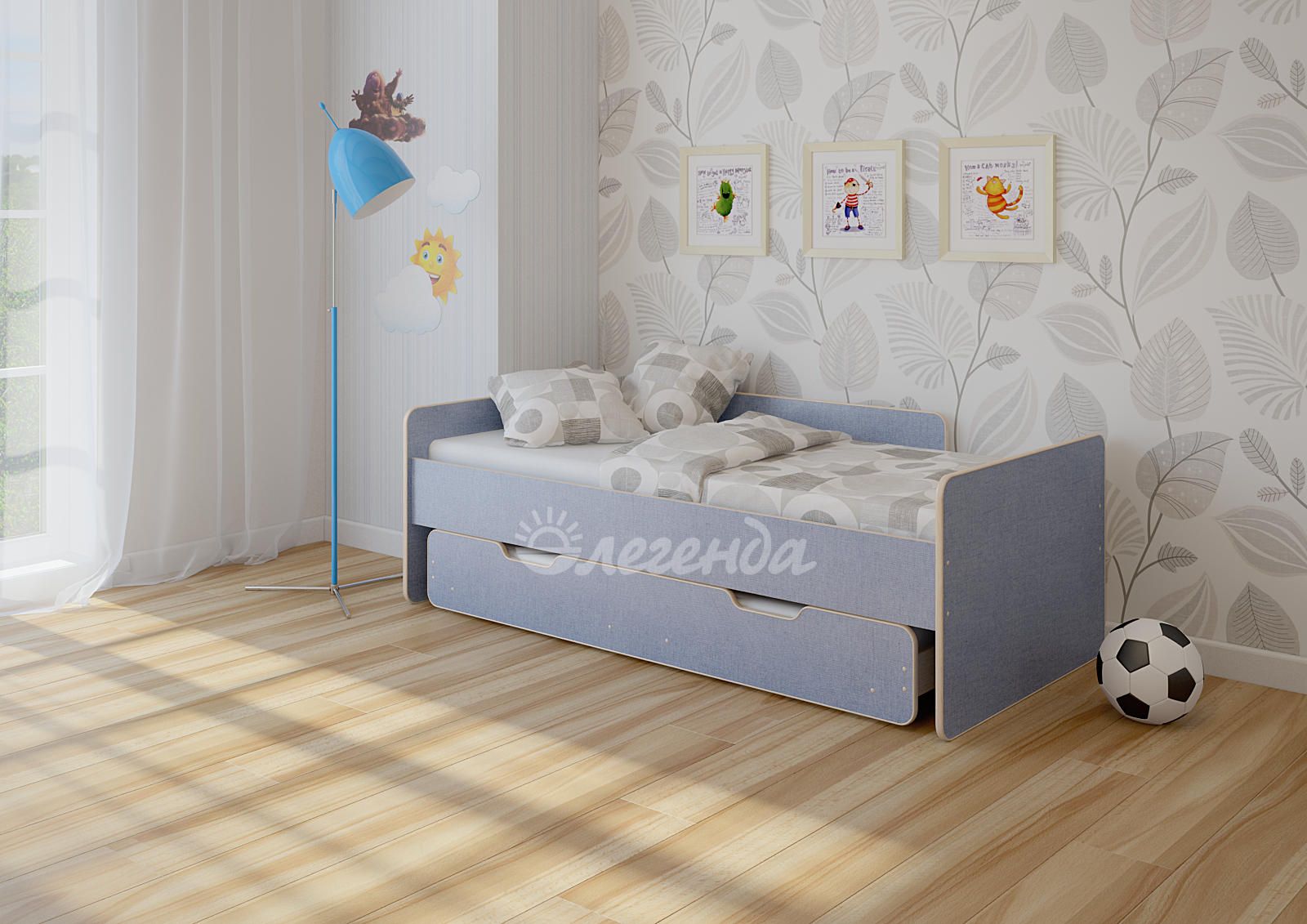 картинка ЛЕГЕНДА-14.2 двухъярусная кровать от магазина Энигуд.ру