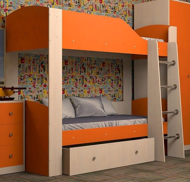картинка Двухъярусная кровать Астра-2 интернет-магазин Энигуд.ру