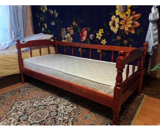 картинка СМАЙЛ-3 детская кровать-тахта из сосны интернет-магазин Энигуд.ру