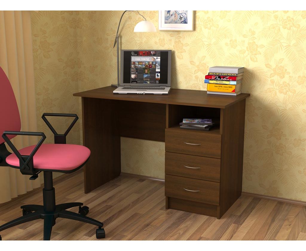 картинка Письменный однотумбовый стол СМ интернет-магазин Энигуд.ру