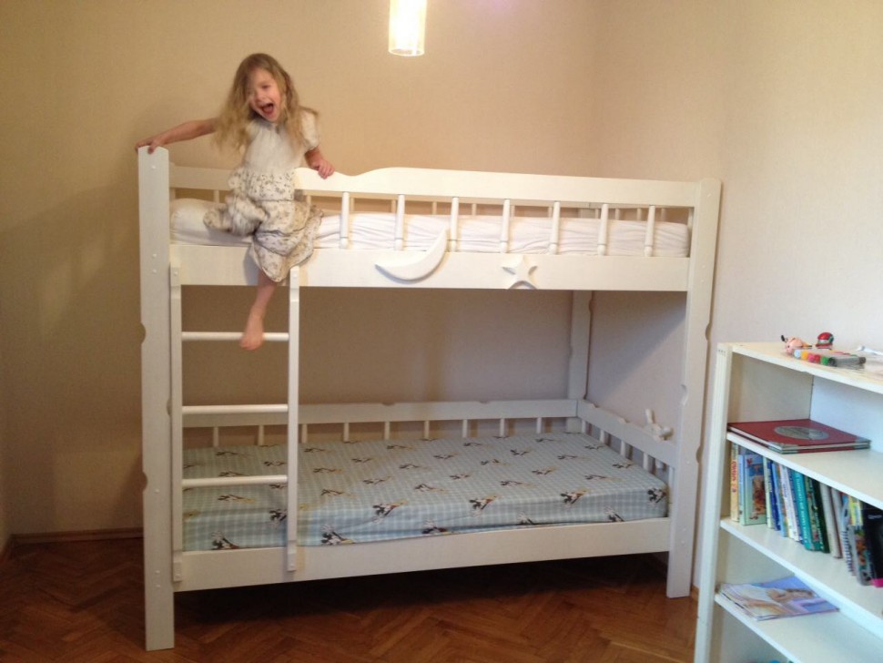 картинка ШТИЛЬ двухъярусная кровать из массива сосны от магазина Энигуд.ру