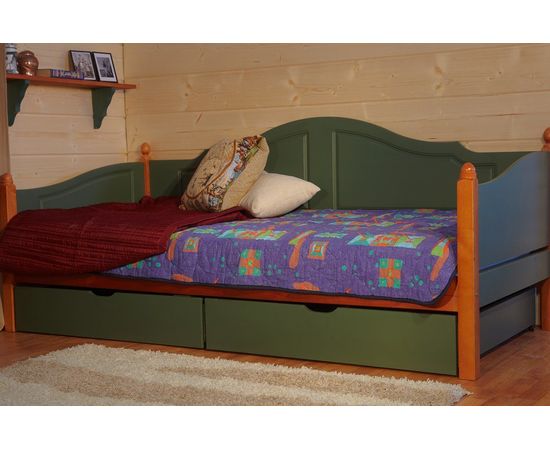 картинка КАЯ-4 детская кровать-тахта из сосны интернет-магазин Энигуд.ру