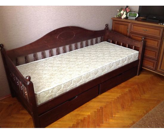 картинка ФРЕЯ-1 детская кровать-диван из массива сосны интернет-магазин Энигуд.ру