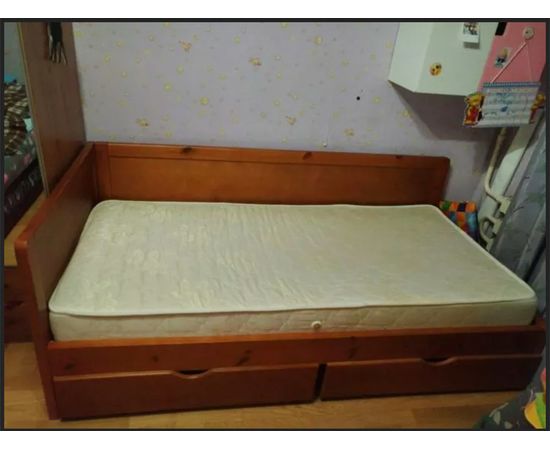 картинка ЮНОСТЬ-7 кровать-тахта с ящиками интернет-магазин Энигуд.ру
