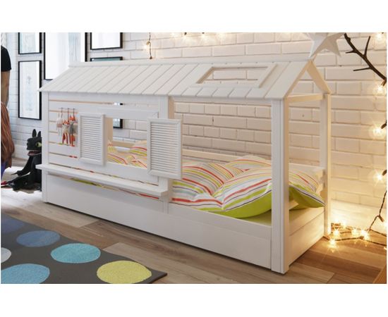 картинка ШАЛЕ детская кровать-домик из массива сосны интернет-магазин Энигуд.ру