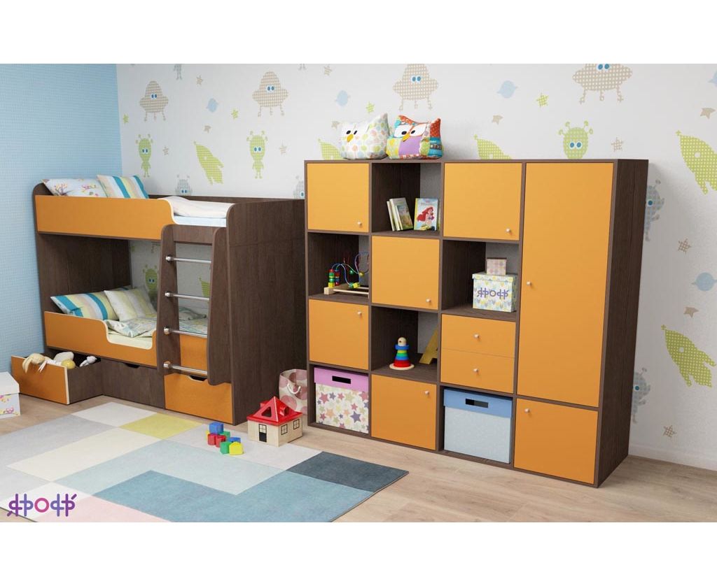 картинка Детский стеллаж Джери-2 интернет-магазин Энигуд.ру