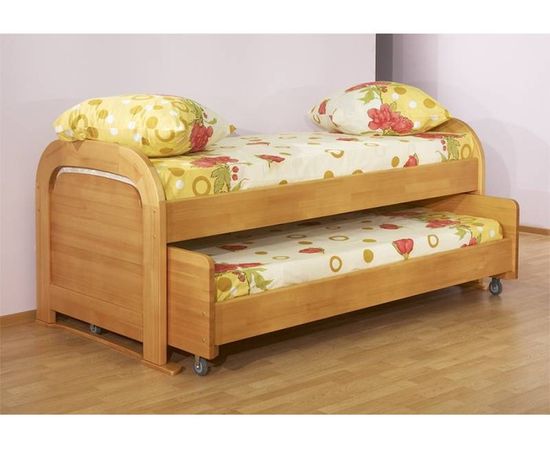 картинка МУРЗИЛКА двухъярусная раздвижная кровать из сосны интернет-магазин Энигуд.ру