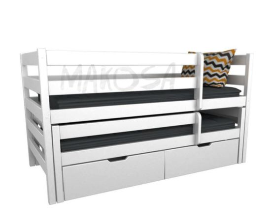картинка ФОКУС-2 двухъярусная раздвижная кровать с ящиками интернет-магазин Энигуд.ру