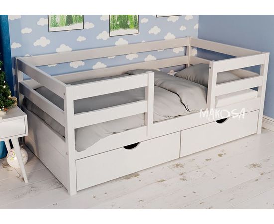 картинка САНТА-2 детская деревянная кровать с ящиками интернет-магазин Энигуд.ру
