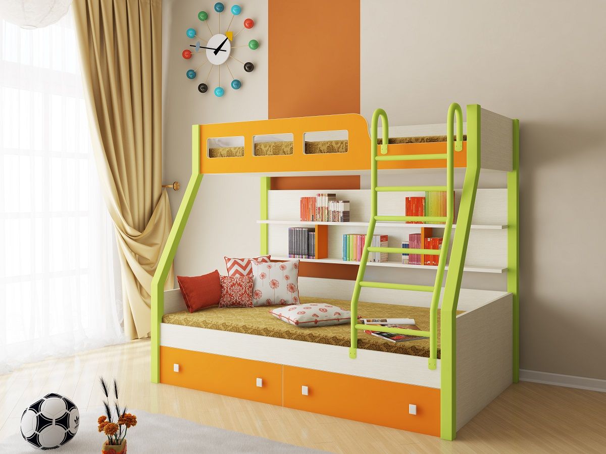картинка Двухъярусная кровать Рио от магазина Энигуд.ру
