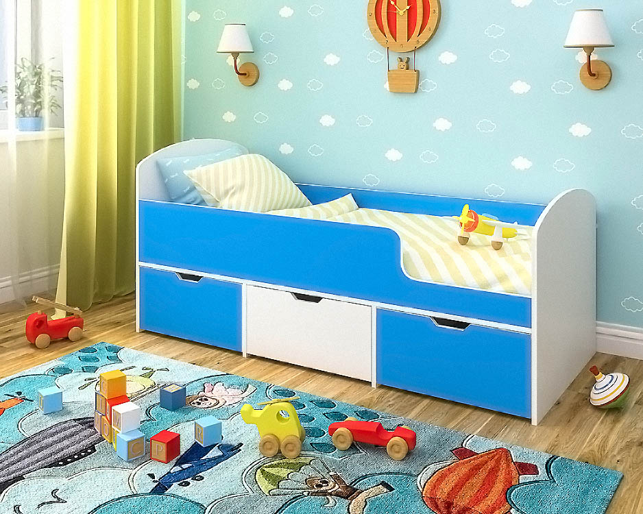 картинка Детская кровать Малыш Мини 70х160 интернет-магазин Энигуд.ру