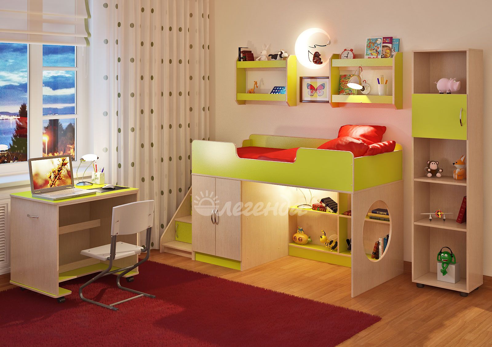 картинка Детская комната Легенда-5 от магазина Энигуд.ру
