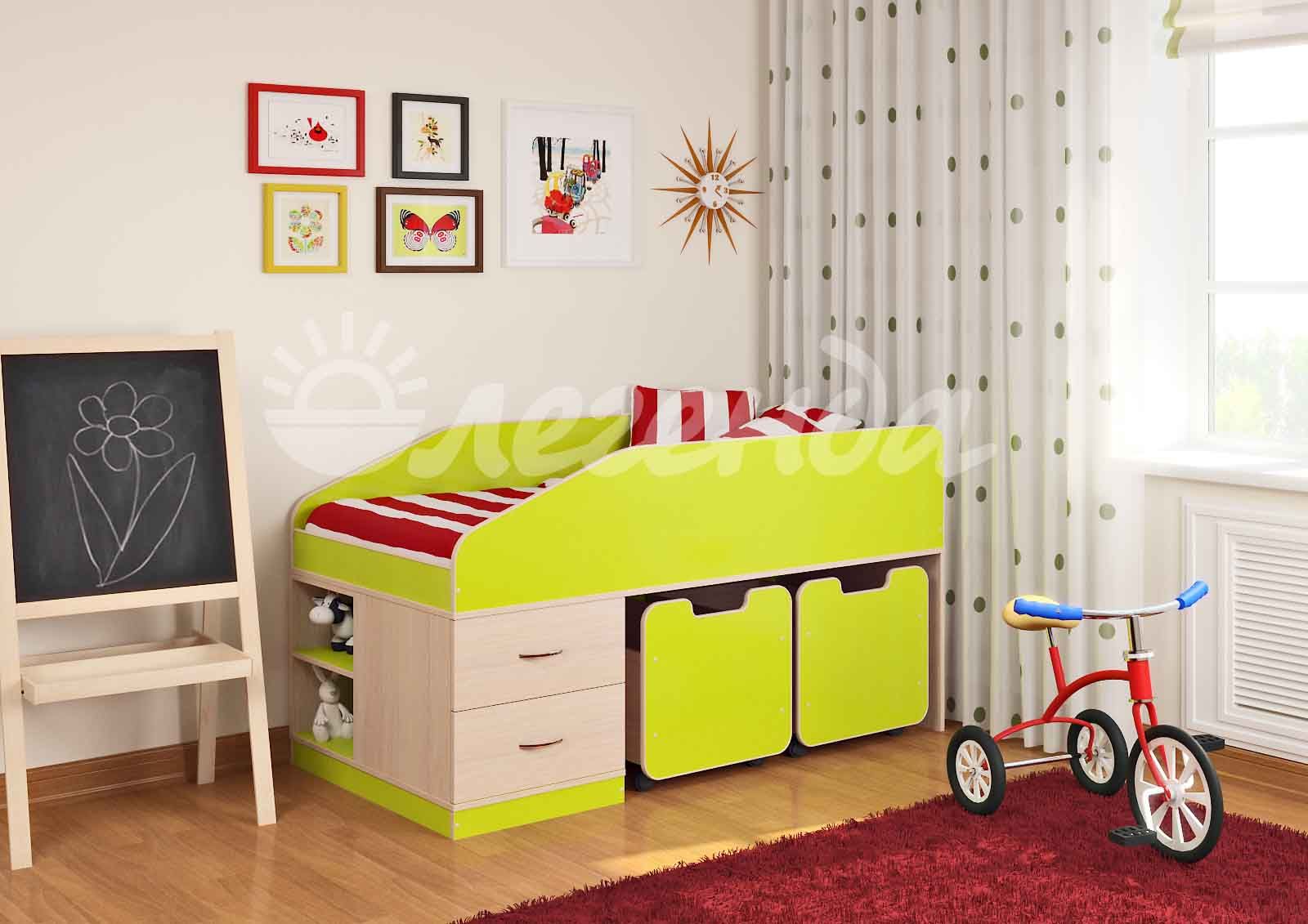 картинка Детская кровать Легенда-8 интернет-магазин Энигуд.ру
