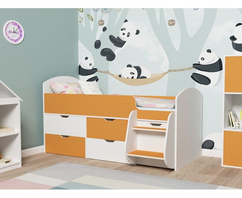 картинка Детская кровать-чердак Малыш-7 интернет-магазин Энигуд.ру