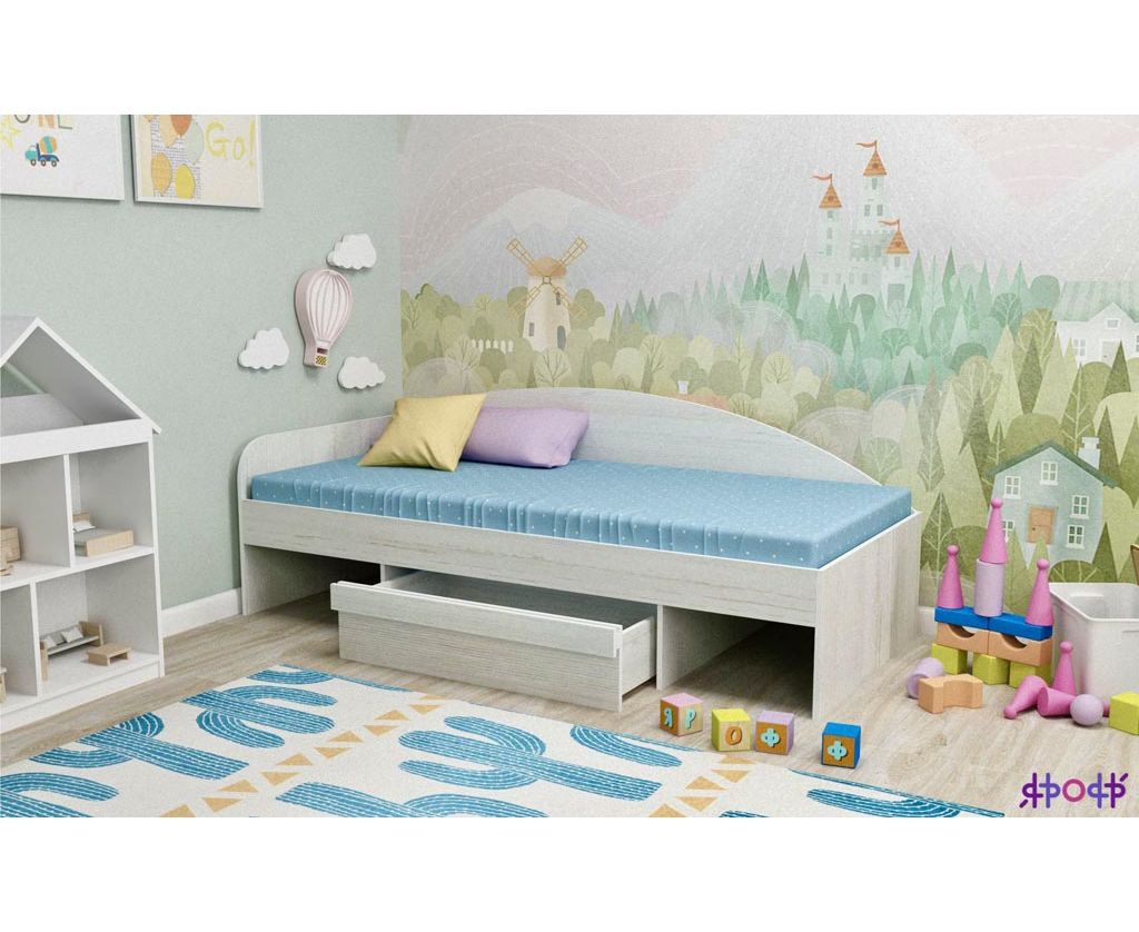 картинка Детская кровать Изгиб интернет-магазин Энигуд.ру