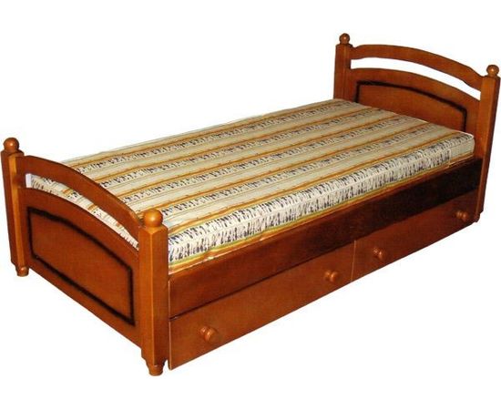 картинка ГНОМ детская кровать с ящиками из сосны интернет-магазин Энигуд.ру