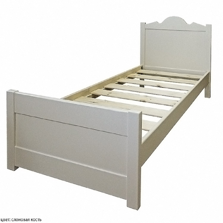 картинка Дубрава двуспальная кровать из массива от магазина Энигуд.ру