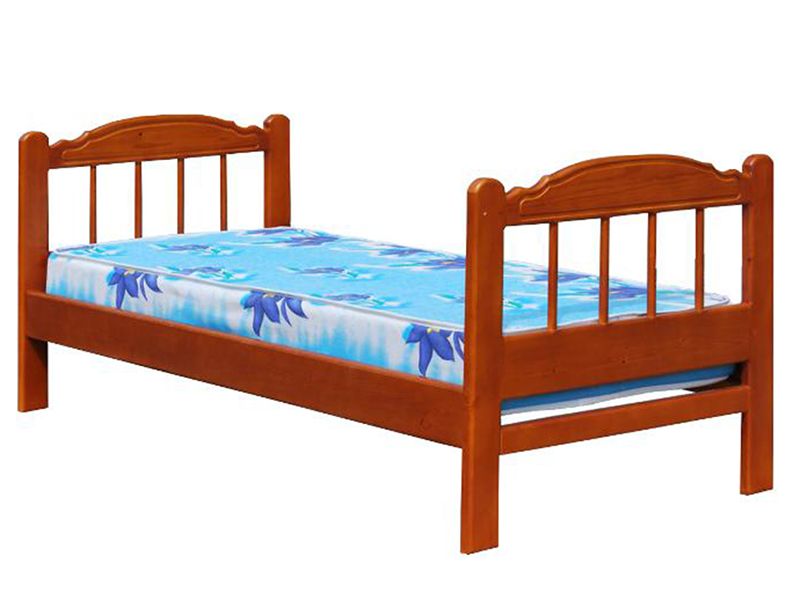 картинка АЛИСА односпальная кровать из массива сосны от магазина Энигуд.ру