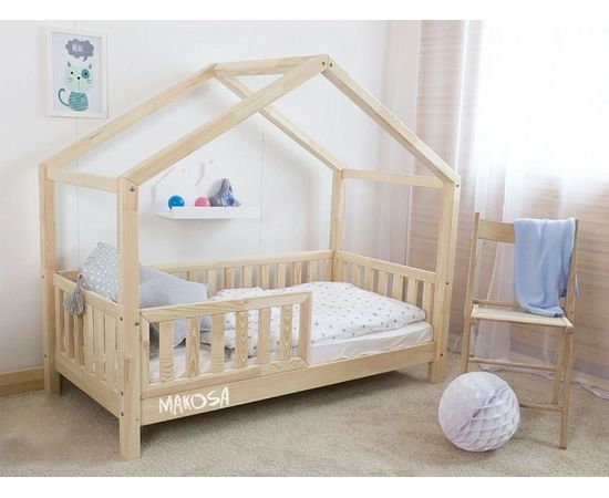 картинка БАУНТИ детская кровать-домик из массива интернет-магазин Энигуд.ру