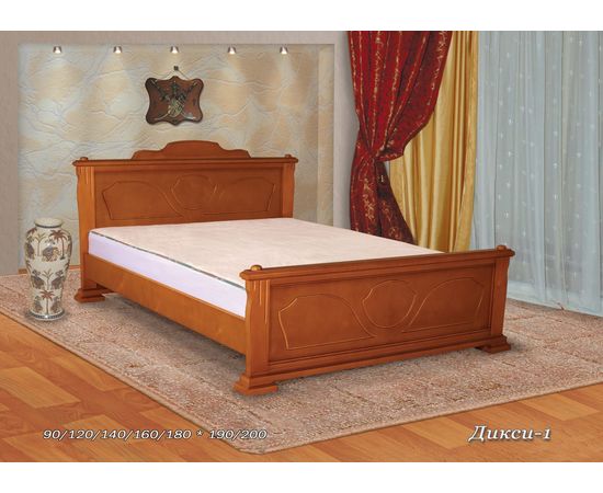 картинка ДИКСИ-1 кровать из массива сосны интернет-магазин Энигуд.ру
