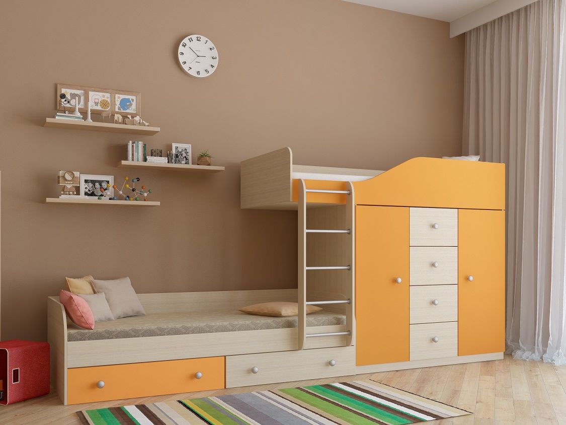 картинка Двухъярусная кровать Астра-6 интернет-магазин Энигуд.ру
