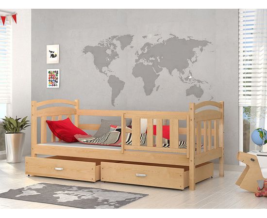 картинка СКАУТ-5 детская кровать из массива сосны интернет-магазин Энигуд.ру