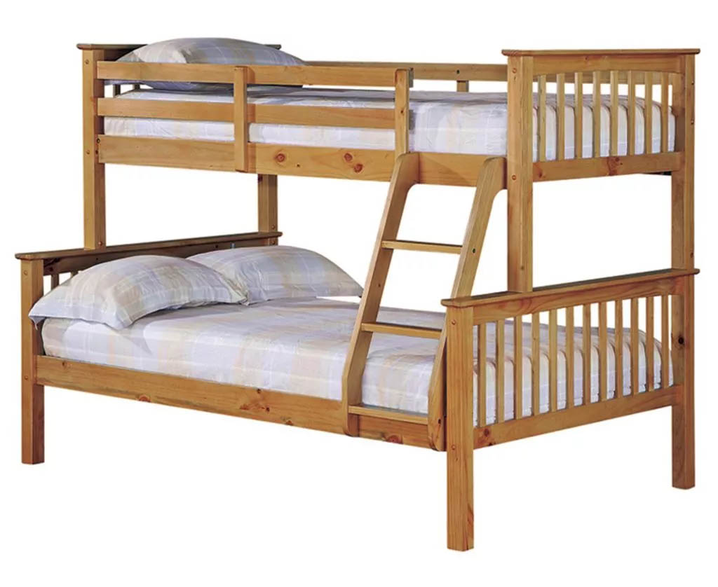 двухъярусная кровать массив для взрослых